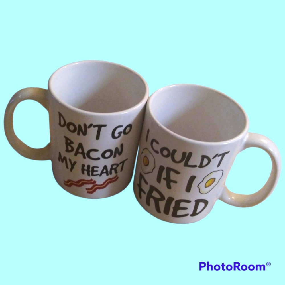 Bacon & Eggs Coffee Mug Set